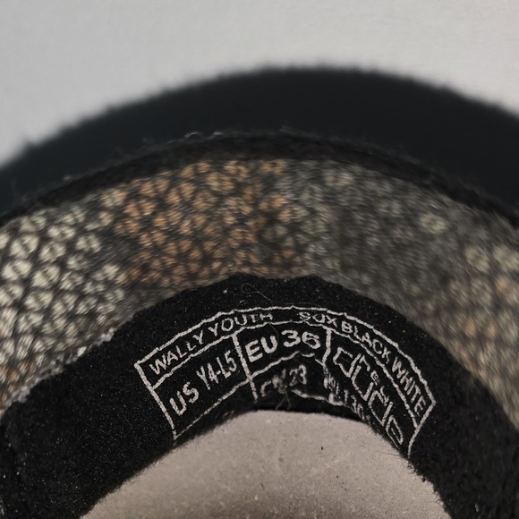 Hey Dude Kids Black and White Sneakers - Picture 5 of 5